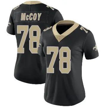 ＃78 Women's Erik McCoy Black Limited New Orleans Saints Team Color Vapor Untouchable Jersey