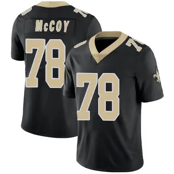 ＃78 Youth Erik McCoy Black Limited New Orleans Saints Team Color Vapor Untouchable Jersey