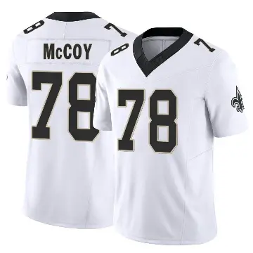 ＃78 Youth Erik McCoy White Limited New Orleans Saints Vapor F.U.S.E. Jersey